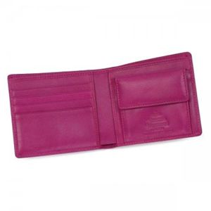 Vivienne Westwood(ヴィヴィアンウエストウッド) 二つ折り財布(小銭入れ付) NAPPA 730V ピンク H10.5×W11×D2.5