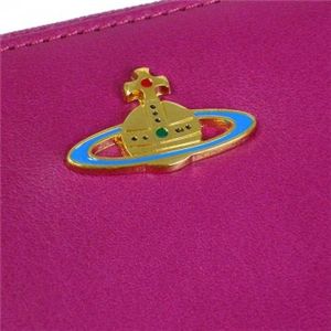 Vivienne Westwood(ヴィヴィアンウエストウッド) 長財布 NAPPA 5140V ピンク H10×W19×D2.5