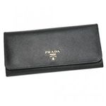 Prada�i�v���_�j �����z SAFFIANO METAL ORO 1M1132 F0002 �u���b�N H9�~W19�~D3