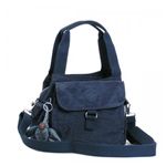 Kipling（キプリング） ハンドバッグ BASIC K13655 521 ブラック/ブルー H19×W26×D14