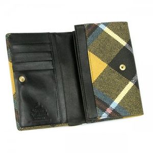 Vivienne Westwood(ヴィヴィアンウエストウッド) 2ツオリL字ファスナー DERBY 2232V イエロー H10×W14.5×D3.5
