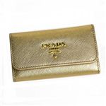 Prada�ʥץ���� ���������� SAFFIANO METAL ORO 1M0222 522 PLATINUM