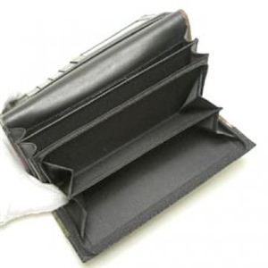 【2012年11月12日まで期間限定値下げ】Vivienne Westwood(ヴィヴィアンウエストウッド) 長財布 DERBY 1032V H9.5×W19×D2.5