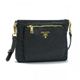 Prada（プラダ） ショルダーバッグ TES+SAFFIANO BT0693 308 ダークグレー （H19×W24×D9）