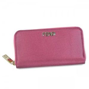 Fendi(フェンディ) 長財布 8M0024 F0PM3 ピンク (H10×W19×D2)