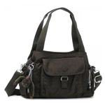 Kipling（キプリング） ハンドバッグ BASIC K13164 740 ダークブラウン/ブラック （H23×W30×D7）