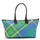 Vivienne Westwood（ヴィヴィアンウエストウッド） トートバッグ SUMMER TARTAN 4907 グリーン （H28×W55×D20）