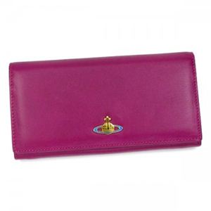 Vivienne Westwood（ヴィヴィアンウエストウッド） 長財布 NAPPA CALF 1032V ピンク （H9.5×W19×D2.5）