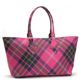 Vivienne Westwood（ヴィヴィアンウエストウッド） トートバッグ DERBY 4809 ピンク （H28×W55×D18）
