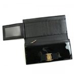 Ferragamo（フェラガモ） 長財布 VARA PRINT ITEM 22A900 464730 ブラック （H10×W19×D2.5）