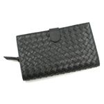 BOTTEGA VENETA（ボッテガベネタ） 長財布 P.FOGLIO INTRECCIATO 114074 1000 ブラック （H10×W17×D3）