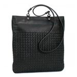 BOTTEGA VENETA（ボッテガベネタ） 斜めがけバッグ P.FOGLIO INTRECCIATO 233151 8175 ブラック （H34×W32）