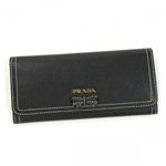 Prada（プラダ） 長財布 SAFFIANO FIOCCO COLO 1M1132 632 ブラック