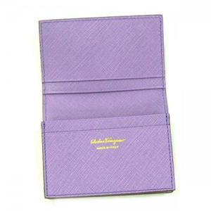 Ferragamo(フェラガモ) カードケース GANCINI ICONA VITELL 22A552 455752 ライトパープル