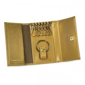Ferragamo(フェラガモ) キーケース GANCINI ICONA VITELL 22A999 455978 ゴールド