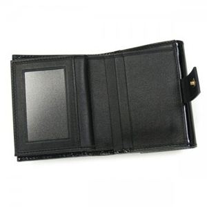 Ferragamo(フェラガモ) Wホック財布 VARA PRINT ITEM 22A926 4647274 ブラック