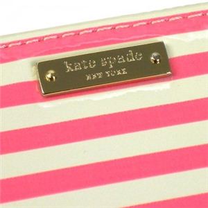 KATE SPADE(ケイトスペード) 長財布 SEERSUCKER PATENT PWRU1811 671 ピンク