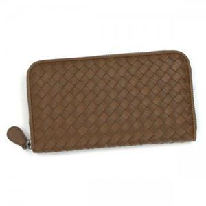 BOTTEGA VENETA(ボッテガベネタ) 長財布 PORTAMONETE INTRECCI 114076 2802 ブラウン
