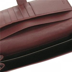 BOTTEGA VENETA(ボッテガベネタ) 長財布 PORTAMONETE INTRECCI 134075 6130 ワイン