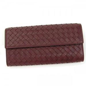 BOTTEGA VENETA(ボッテガベネタ) 長財布 PORTAMONETE INTRECCI 150509 6130 ワイン