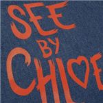 SEE BY CHLOE（シーバイクロエ） トートバッグ SEE BY HEART 9S7116 207 ネイビー