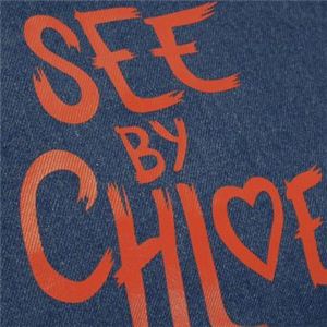 SEE BY CHLOE（シーバイクロエ） トートバッグ SEE BY HEART 9S7162 207 ネイビー