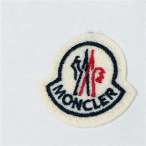 MONCLER(モンクレール) メンズポロシャツ 8014700 1 ホワイト (L66.5 S20.5 W51 SH43.5 M)