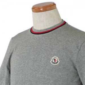 MONCLER(モンクレール) メンズポロシャツ 8014700 985 グレー (L66.5 S20.5 W51 SH43.5 M)