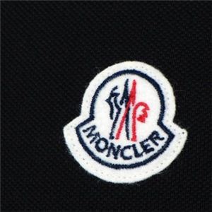 MONCLER(モンクレール) メンズポロシャツ 8316450 999 ブラック (L64.5 S18.5 W46 SH42 S)