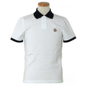 MONCLER(モンクレール) メンズポロシャツ 8316450 1 ホワイト (L66.5 S19 W49 SH43.5 M)