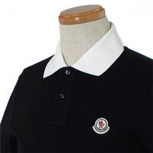 MONCLER(モンクレール) メンズポロシャツ 8316450 999 ブラック (L66.5 S19 W49 SH43.5 M)