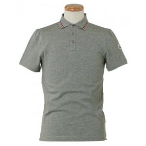 MONCLER(モンクレール) メンズポロシャツ 8334800 985 グレー (L66 S20 W45 SH42 S)