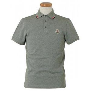MONCLER(モンクレール) メンズポロシャツ 8335900 985 グレー (L65 S20 W49 SH44 M)