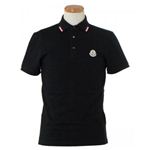 MONCLER（モンクレール） メンズポロシャツ 8335900 999 ブラック （L67 S20 W52 SH46 L）