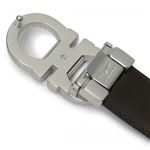Ferragamo（フェラガモ） ベルト DOUBLE ADJUS 671041 218991 ブラック/ブラウン （長さ115まで対応）