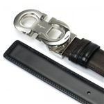 Ferragamo（フェラガモ） ベルト DOUBLE ADJUS 678541 402515 ブラック/ブラウン