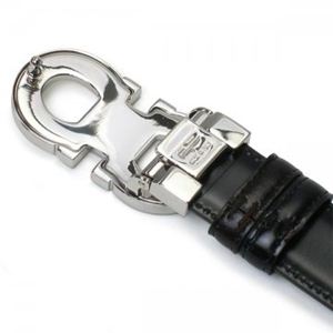 Ferragamo(フェラガモ) ベルト DOUBLE ADJUS 678541 402515 ブラック/ブラウン