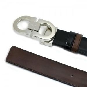 Ferragamo（フェラガモ） ベルト DOUBLE ADJUS 678007 380287 ブラック/ブラウン