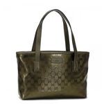 Gucci（グッチ） トートバッグ TOTE 211138 1191 ブラック/グリーン