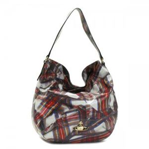 Vivienne Westwood(ヴィヴィアンウエストウッド) ショルダーバッグ TARTAN 13.11 レッド