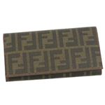 Fendi（フェンディ） 長財布 ZUCCA PU LOGO 8M0000 F0GQH ピンク