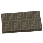 Fendi（フェンディ） 長財布 ZUCCA PU LOGO 8M0000 F0GQH ピンク