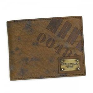 DOLCE&GABBANA(ドルチェアンドガッバーナ) 二つ折り財布(小銭入れ付) BP0457 80506 カーキー