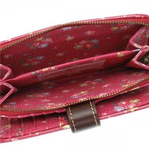 CATH KIDSTON(キャスキッドソン) 長財布 324137 ベージュ/オレンジ