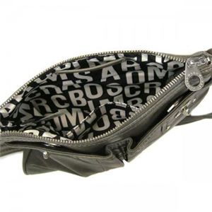 MARC BY MARC JACOBS(マークバイマークジェイコブス) ナナメガケバッグ TOTALLY TURNLOCK M3113010 80109 グレー/シルバー