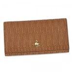 Vivienne Westwood（ヴィヴィアンウエストウッド） 長財布 WEAVE 1032V ブラウンの詳細ページへ