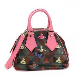 【2012年5月15日まで期間限定値下げ】Vivienne Westwood(ヴィヴィアンウエストウッド) ハンドバッグ LOGOMANIA 13150 ピンク