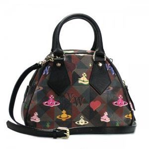 【2012年5月15日まで期間限定値下げ】Vivienne Westwood(ヴィヴィアンウエストウッド) ハンドバッグ LOGOMANIA 13150 ブラック
