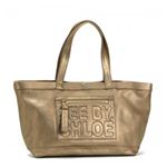 SEE BY CHLOE（シーバイクロエ） トートバッグ ZIP FILE LEATHER 9S7515 A18 PALE GOLD