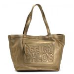 SEE BY CHLOE（シーバイクロエ） トートバッグ ZIP FILE LEATHER 9S7516 A18 PALE GOLD